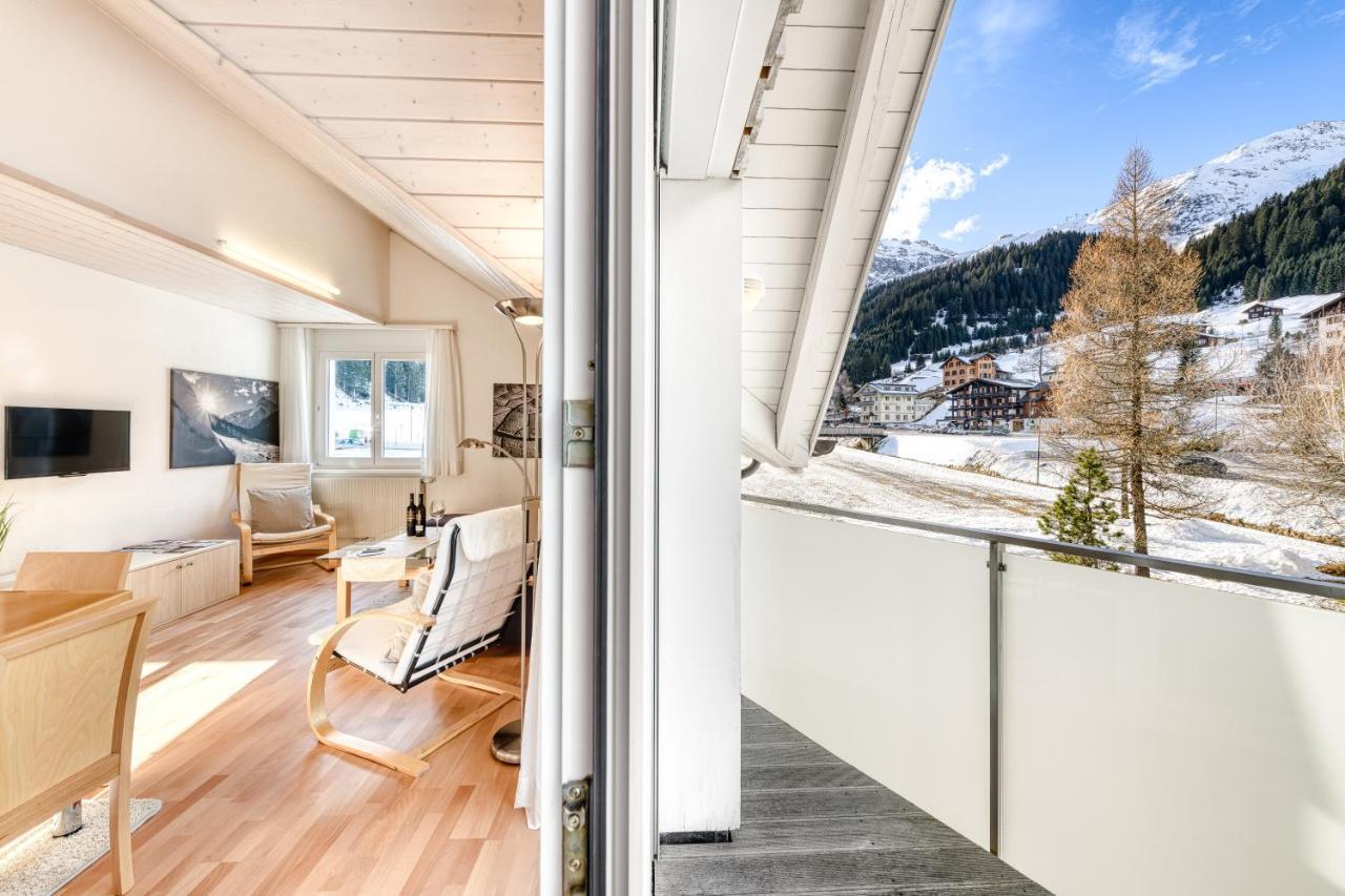 Haus Capricorn - Appartement Mountain View Gargellen Exteriör bild
